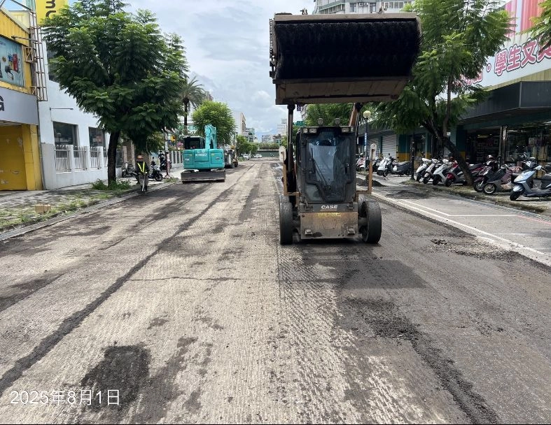 斗六市後火車站周邊道路暨市區道路品質改善工程 3