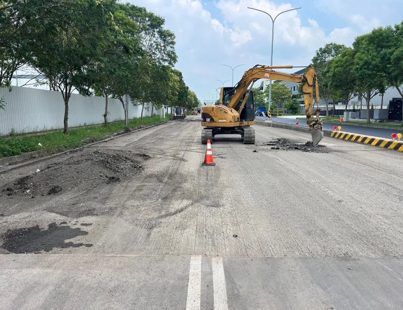 113年雲林產業園區道路及人行道修復工程  4